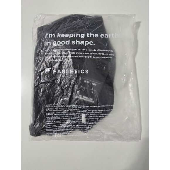 FABLETICS HeatherFlex Anywhere Built-In‎ Bra Tank In Black Heather Size Large - Picture 9 of 9